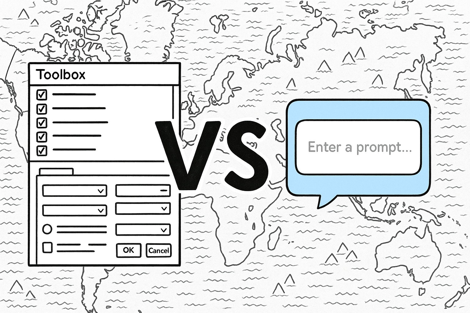 Simplified GIS interface